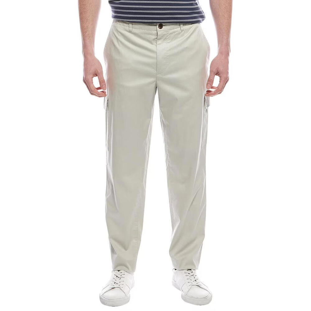 Theory Chino Pants Men's 31 x 28 Leg Dress Trousers Stretch Khaki Bone